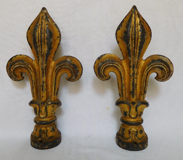 Fleur de lys railings ornaments - Tuileries Palace - Restoration Period (early 19th century)